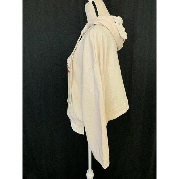 Bershka New Ivory Red Long Sleeve Sweater hoodie - Picture 3 of 11